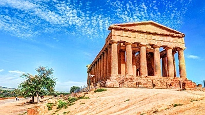 Sicilya Agrigento tapınak