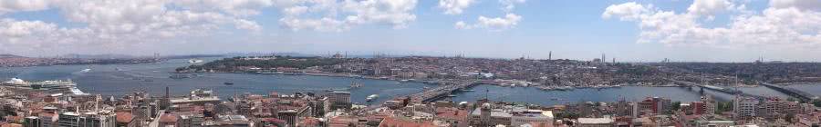 istanbul halic panoramik galata kulesinden low