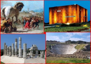 Antik Troas : &Ccedil;anakkale, Truva, Parion, Alexandria Troas gezisi